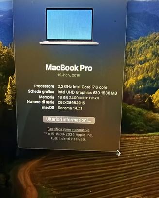 MacBook Pro 2018