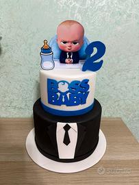 Torta scenografica baby boss