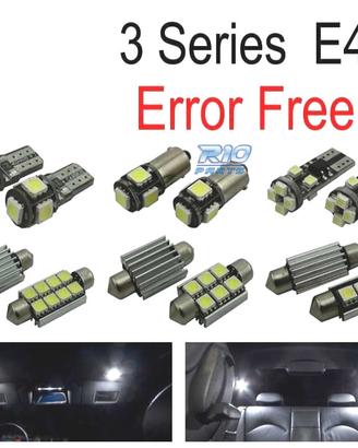 KIT 18 LAMPADE LED INTERNE BMW E46 M3 318I 318TI 3