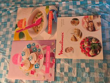 Lotto 3 libri ricette e cucina 
