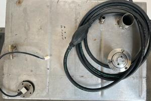 Serbatoio carburante in acciaio da 90 litri