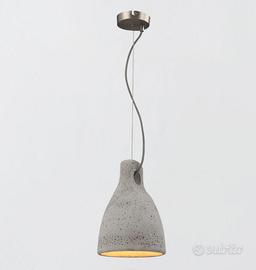 lampada a sospensione tipo industriale