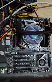 Asrock x79 + Xeon e5-2680v2 + dissipatore + 12GB
