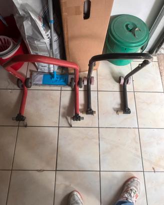Coppia Cavalletti moto