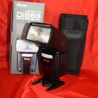 Flash PRO NISSIN Di 866 digitale NUOVO