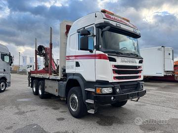 Scania g490 6x6 legname