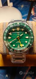 Zelos Mako 300M GMT Malachite – Edizione Limitata