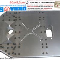 Pedana LUNGA Completa per Vespa 50 R L N Special
