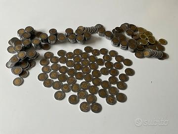 Monete bimetalliche da 500 lire, anni vari bimet.