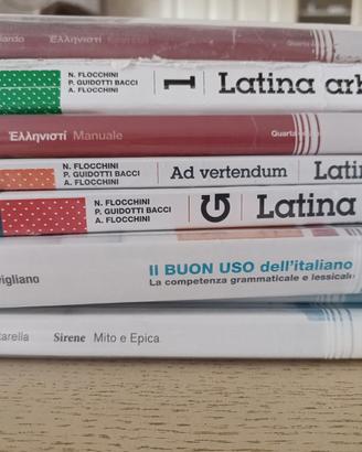 Libri 1 anno liceo classico Leo Major