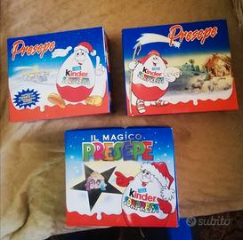 Presepi Kinder collezione