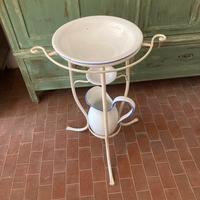 Toilette ferro battuto fatta da ceramista