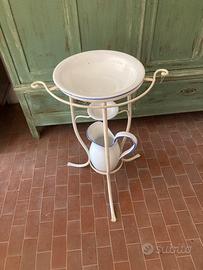 Toilette ferro battuto fatta da ceramista