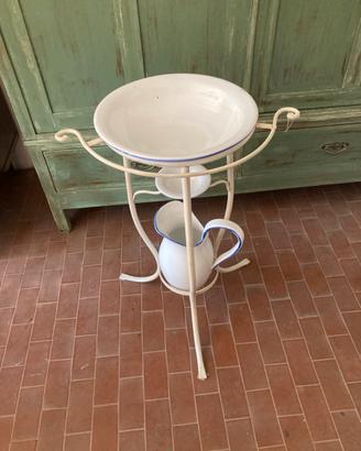 Toilette ferro battuto fatta a mano da ceramista