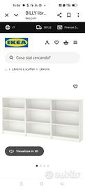 libreria bassa Ikea seminuova 