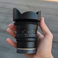 Samyang 14mm t3.1 per sony e-Mount Cine