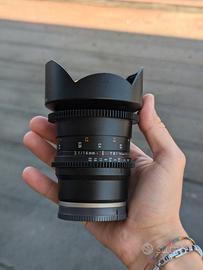 Samyang 14mm t3.1 per sony e-Mount Cine