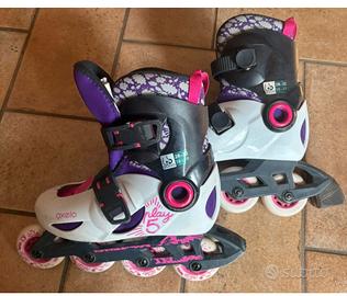 Pattini A Rotelle Bambina Oxelo DECATHLON 28-30