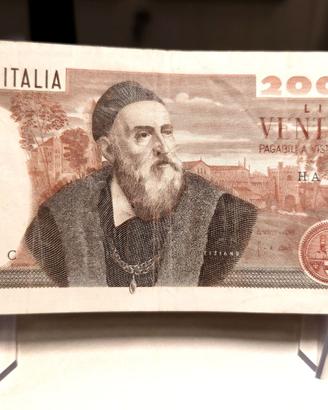 Banconota 20.000 Tiziano Repubblica Italiana- RARA
