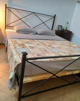 letto in ferro battuto