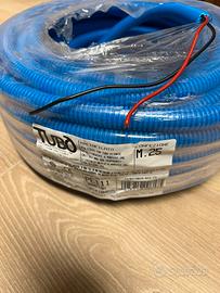 Tubo corrugato preinfilato