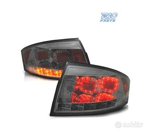 FANALI AUDI TT 98-05 LED FONDO CROMATO FUMÉ