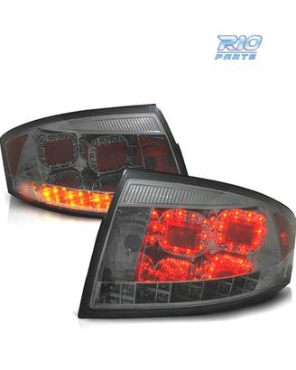 FANALI AUDI TT 98-05 LED FONDO CROMATO FUMÉ