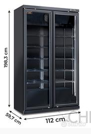 frigorifero vetrina per geteria e bar