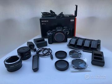 Fotocamera Sony A7RII (A7R")+obiettivo+ accessori