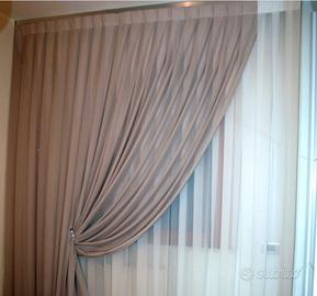 doppia tenda per camera da letto 