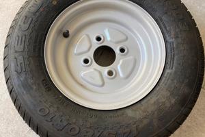 Gomma per carrello con cerchione