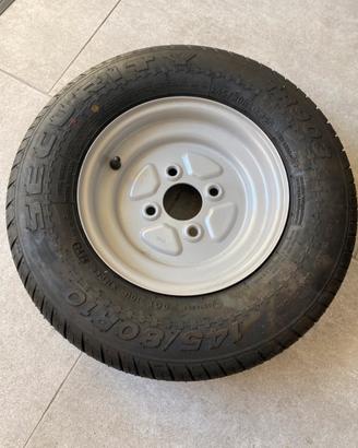 Gomma per carrello con cerchione