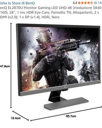 Monitor gaming benQ 4k