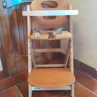 Seggiolone per bambini Il Seggiolo AZUR in Legno