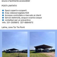 Parcheggio Camper privato