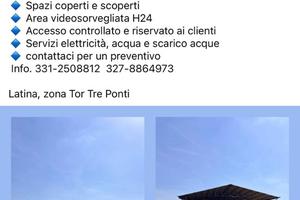 Parcheggio Camper privato