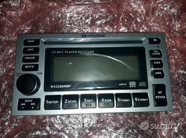 hyundai WXZ268RMP frontalino cd mp3 player