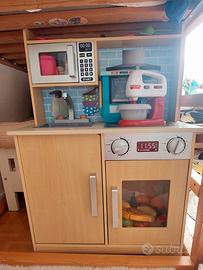Cucina gioco legno bambini