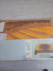 Tovaglia rotonda vintage anni 70 Zucchi