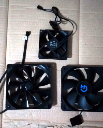 Set 3 Ventole PC Case Miste