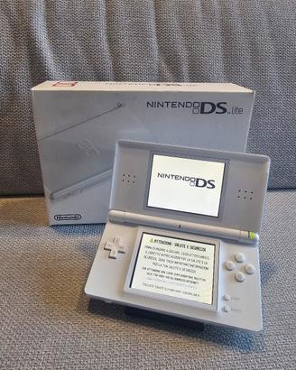 Nintendo DS lite bianco con scatola boxato