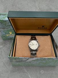 Rolex Oysterdate Precision Silver 34MM Ref. 6694