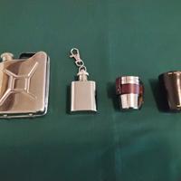 fiaschette da brandy  + bicchierini