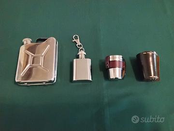 fiaschette da brandy  + bicchierini