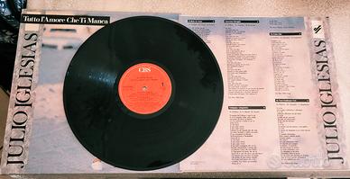 vintage 33giri vinile Julio Iglesias 