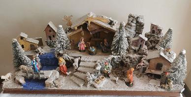 Presepe completo cm 91 x 38