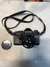 Reflex Yashica FX-D + 2 obiettivi e flash