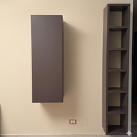 Libreria moderna elegante sospesa alta qualità