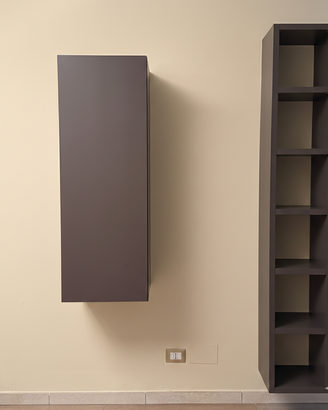 Libreria moderna elegante sospesa alta qualità
