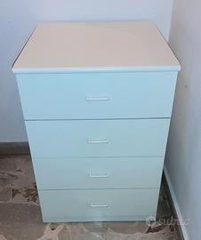 0TTIME CONDIZIONI cassettiera bianca 70x56x50